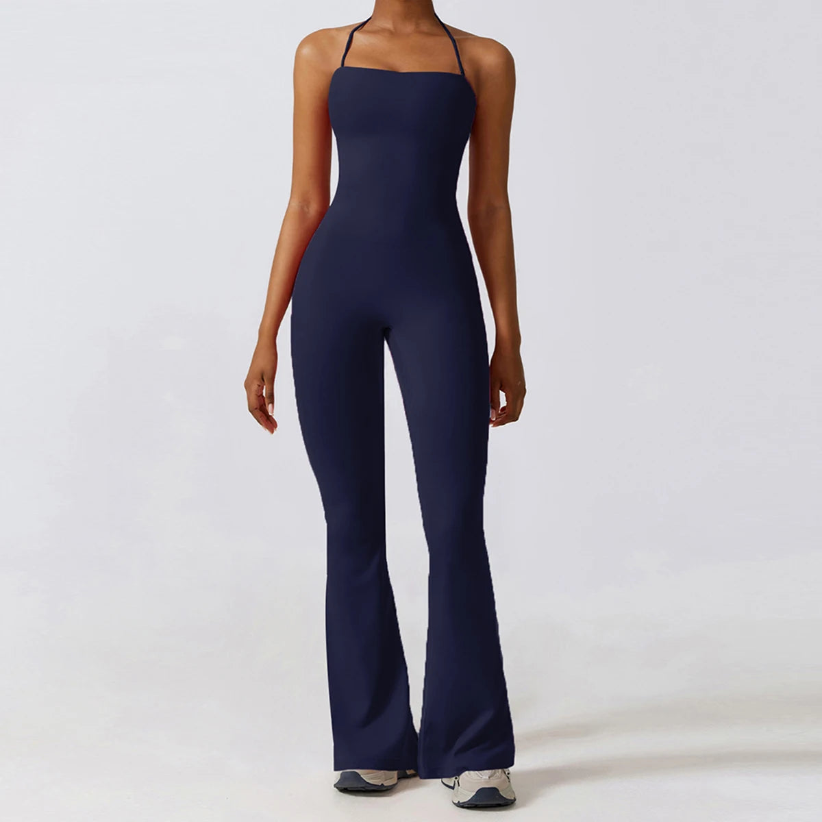 Olyssi™ SculptFlare Backless Jumpsuit