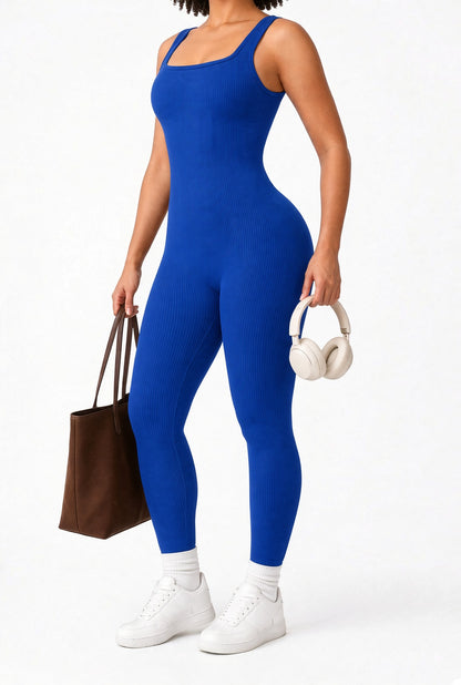 Olyssi™ Ribbed Sculpt Jumpsuit