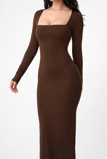 Olyssi™ Silhouette Long Sleeve Dress