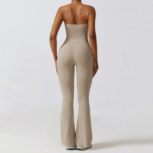 Olyssi™ SculptFlare Backless Jumpsuit