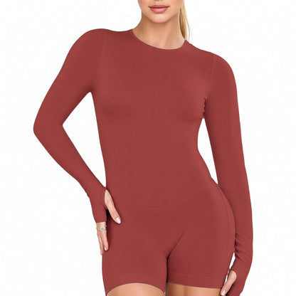 Olyssi™ Impact Sculpt Long Sleeve Jumpsuit